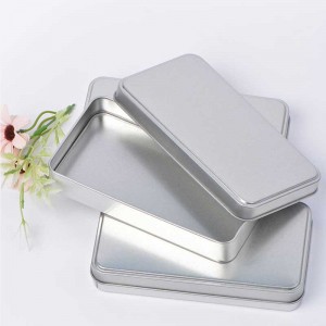 Caja de metal de regalo de sombra de ojos Caja de estaño de cepillo cosmético 150 * 80 * 25mm